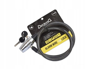 Linka Antykradzieżówa z Kłodką z Alarmem 110DB