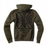 Bluza z kapturem West Coast Choppers ATX Olive Green