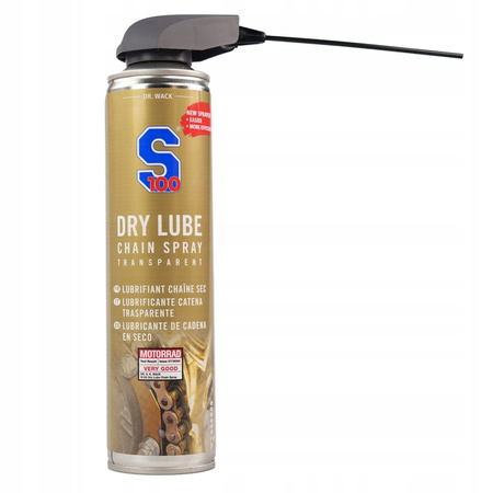 Smar Do Łańcucha W Sprayu S100 Dry Lube Chain Spray 400 ml