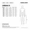 Spodnie Motocyklowe Jeansowe Rebelhorn Urban III Washed Black
