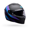 Kask Motocyklowy Bell Lithium Passion Black Purple + Kominiarka Held Gratis
