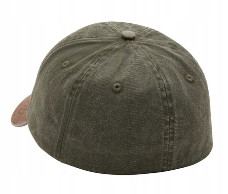 Czapka z Daszkiem Harley-Davidson Arched Font Panhead green/brown