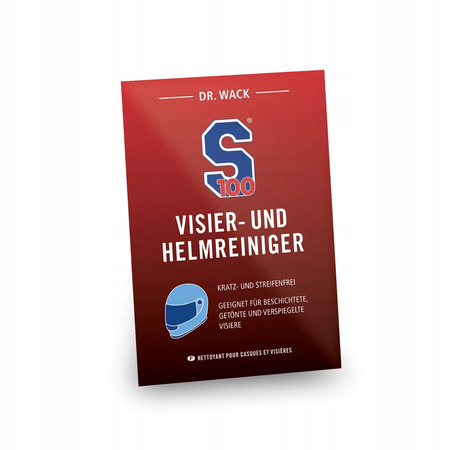 Chusteczka Czyszcząca do Kasku S100 Visor & Helmet