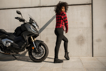 Spodnie Motocyklowe Seca Flex Leggins Lady Black 30