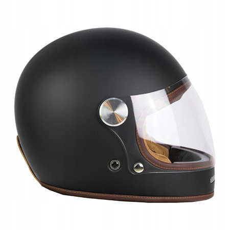 Kask Motocyklowy By City Roadster II Black Matt