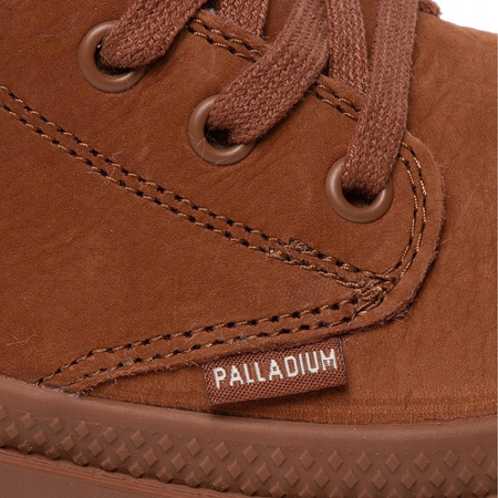 Buty Zimowe Palladium Pampa Hi Zipp WL Brown Pattina