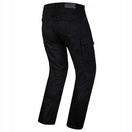 Motocyklowe Spodnie Jeansowe Ozone Shadow II Black W32/34