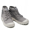 Trapery Trampki PALLADIUM Pampa Hi Gray Flannel