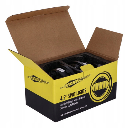 Zestaw reflektorów LED 4,5" Harley Davidson homologacja ECE