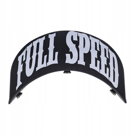 Daszek do kasku Scum Peak Black Mat 13-1/2