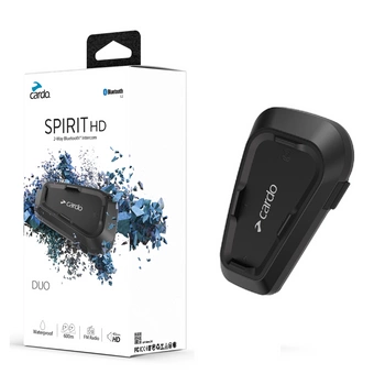 Cardo Spirit HD Duo – Interkom Bluetooth na 2 kaski, HD, wodoodporny