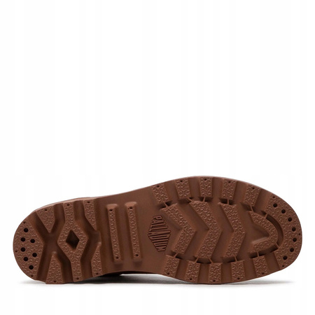 Buty Zimowe Palladium Pampa Hi Zipp WL Brown Pattina
