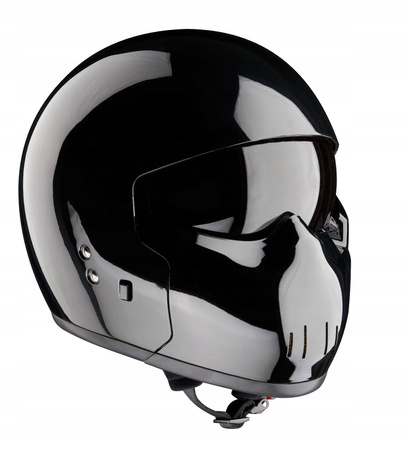 Kask Motocyklowy Bandit Beast Czarny Połysk