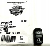 Nakładka na przełącznik start Harley Davidson Touring 14- OEM