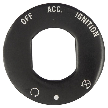 Stacyjka – nakładka maskująca czarna satyna zamiennik 71550-94