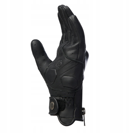 Rękawice Motocyklowe Skórzane Broger Florida Lady Black