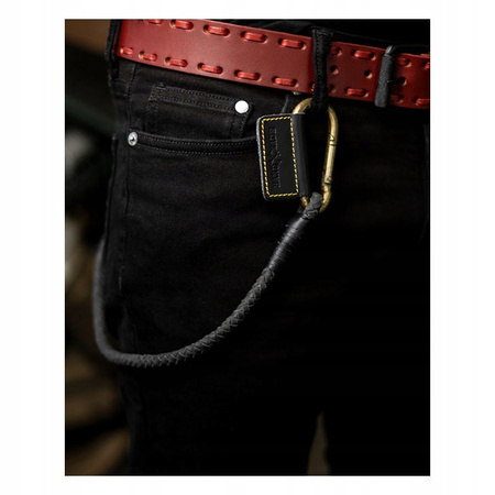 Brelok pleciony Trip Trip Machine Braided key chain black