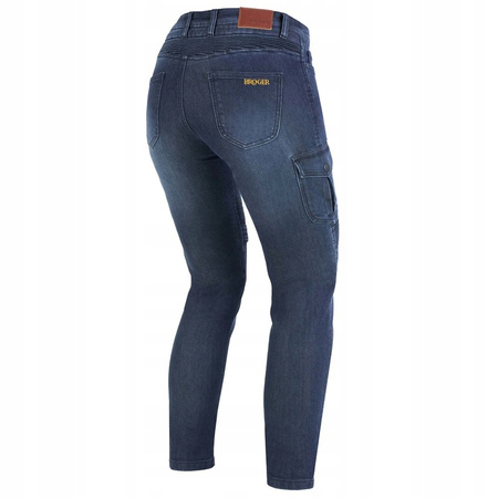 Spodnie Jeansowe Broger Ohio Lady Tapered Fit Washed Blue