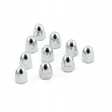 Nakrętka żołędziowa calowa 5/16-24 chrom wysoka korona