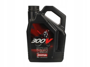 Olej do silników 4T MOTUL 300V Off Road 5W40 JASO MA2 4L