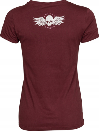Koszulka Damska Lethal Angel Fearless Czaszka