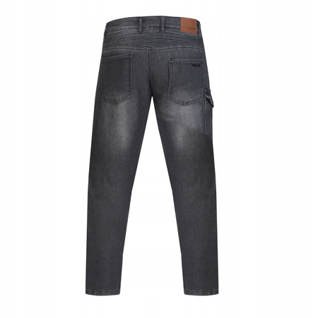 Spodnie Motocyklowe Jeansowe Broger Ohio Tapered Fit Washed Grey