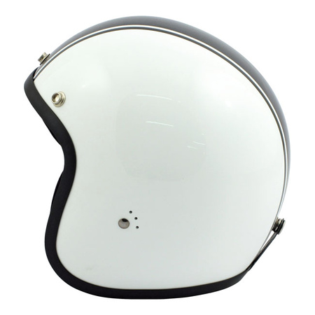 KASK OTWARTY JET BANDIT KLASYCZNY BIAŁY / CZARNY
