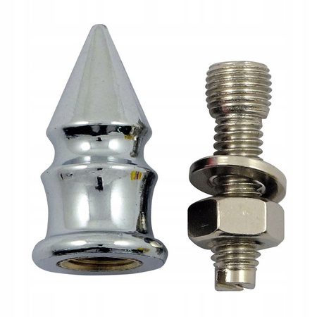 Ozdobne śruby do montażu tablicy rejestracyjnej