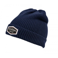 Czapka BMW Motorrad Berlin Built Beanie Wełna Merino Granatowa