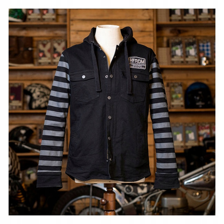 Bluza Motocyklowa z kapturem Holy Freedom Folsom Black