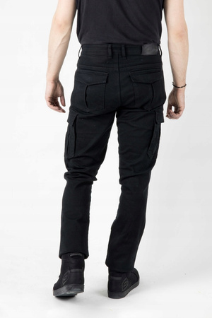 Motocyklowe Spodnie Jeansowe Ozone Shadow II Black W32/34