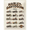 Plakat Metalowy 30 x 40cm Harley-Davidson