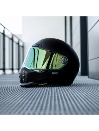 Kask HJC V10 Mat Black Włókno Szklane, Pinlock i Kominiarka Held Gratis 
