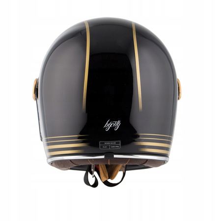 Kask Motocyklowy By City Roadster II Gold Black