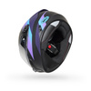 Kask Motocyklowy Bell Lithium Passion Black Purple + Kominiarka Held Gratis