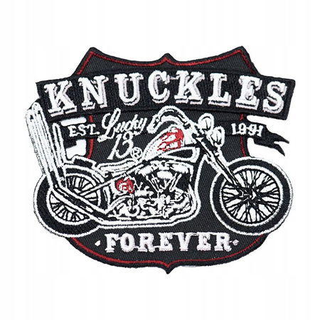 NASZYWKA MOTOCYKLOWA LUCKY 13 KNUCKLES