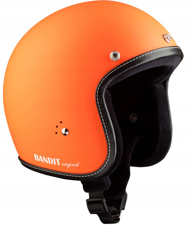 Kask Otwarty Jet Bandit Premium Dull Orange