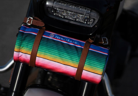 Motocyklowa rolka torba meksykańska na drobiazgi