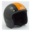 Kask Otwarty Bandit Jet Race Orange Strip Black