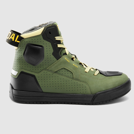 Buty Motocyklowe Rebelhorn Vandal II Olive Green/Black/Orange