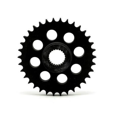 Solidna zębatka silnika 34T Harley Twin Cam – eliminacja kompensatora OEM