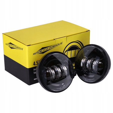 Zestaw reflektorów LED 4,5" Harley Davidson homologacja ECE