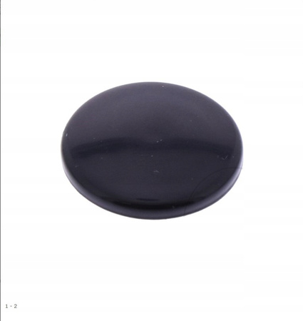 Maskownica/zaślepka śruby M10 czarna opakowanie 12 szt.