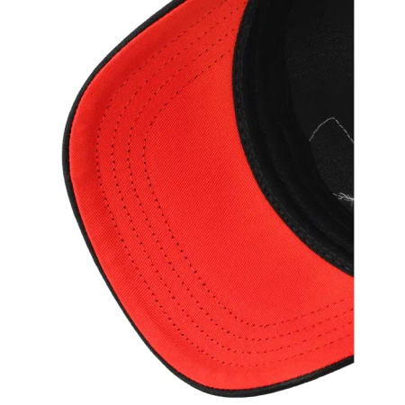 Czapka Ducati Corse z daszkiem – czarna, 100% bawełna, oficjalna kolekcja