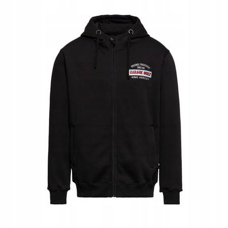 Bluza Motocyklowa z kapturem King Kerosin Garage Built hoodie black