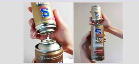 Smar Do Łańcucha W Sprayu S100 Dry Lube Chain Spray 400 ml