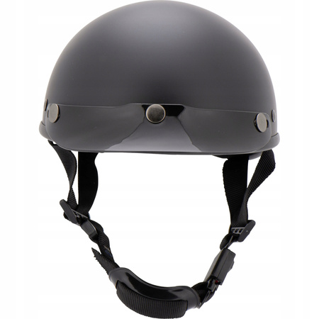 Kask Retro Orzeszek na Choppera Braincap