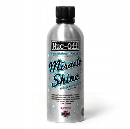 Preparat Miracle Shine polerująco-zabezpieczający na bazie wosku Carnauba -