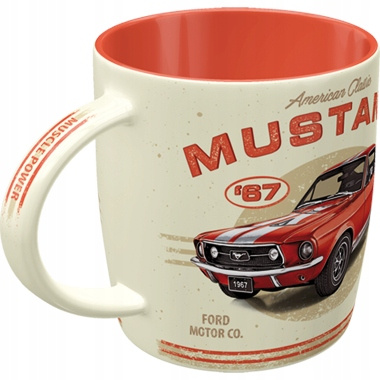 Kubek Ford Mustang GT 1967 Red
