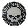 Naklejka Metalowa Harley-Davidson Decal Willie G Skull Chrome